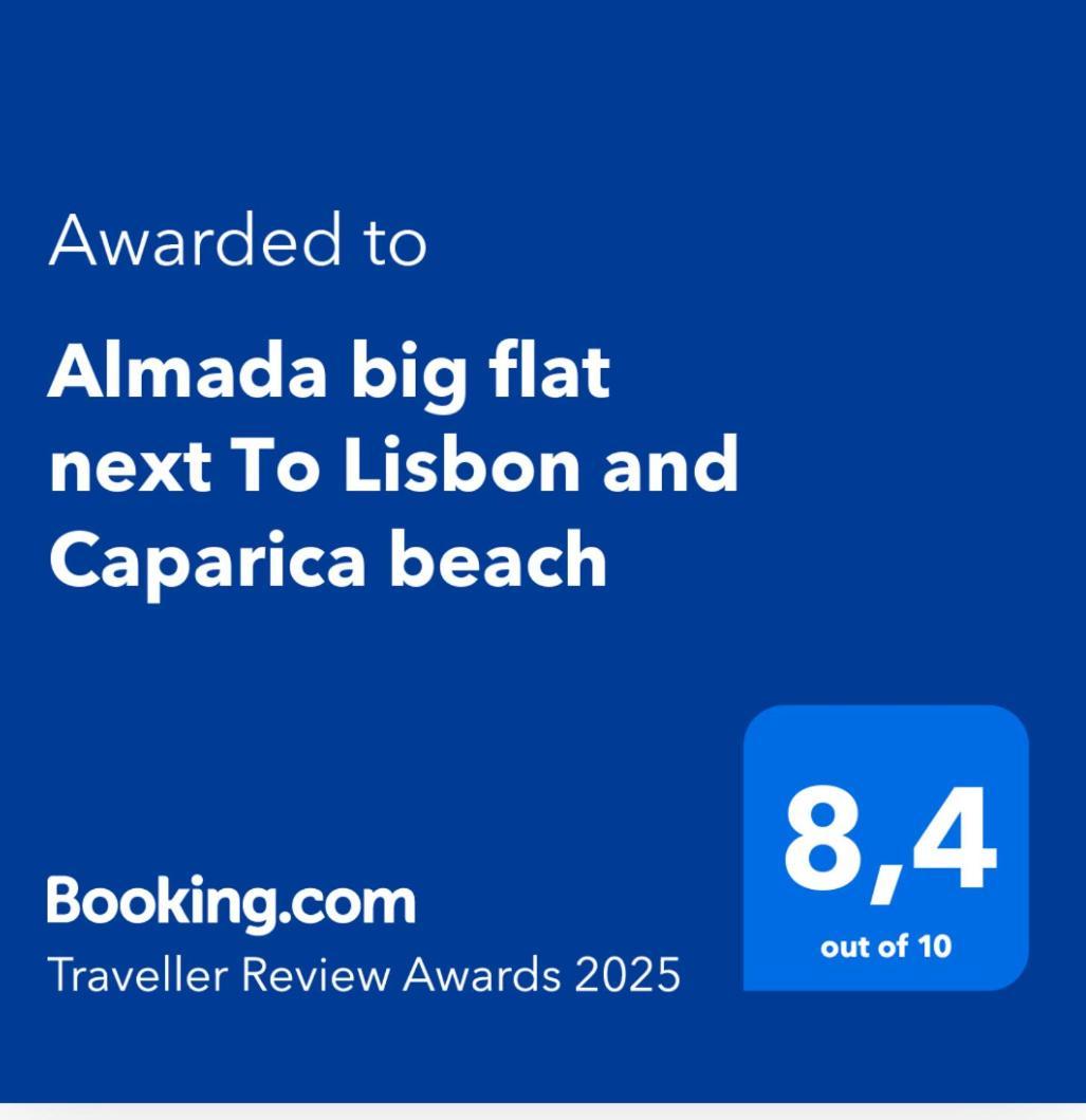 Almada Big Flat Next To Lisbon And Caparica Beach Ngoại thất bức ảnh